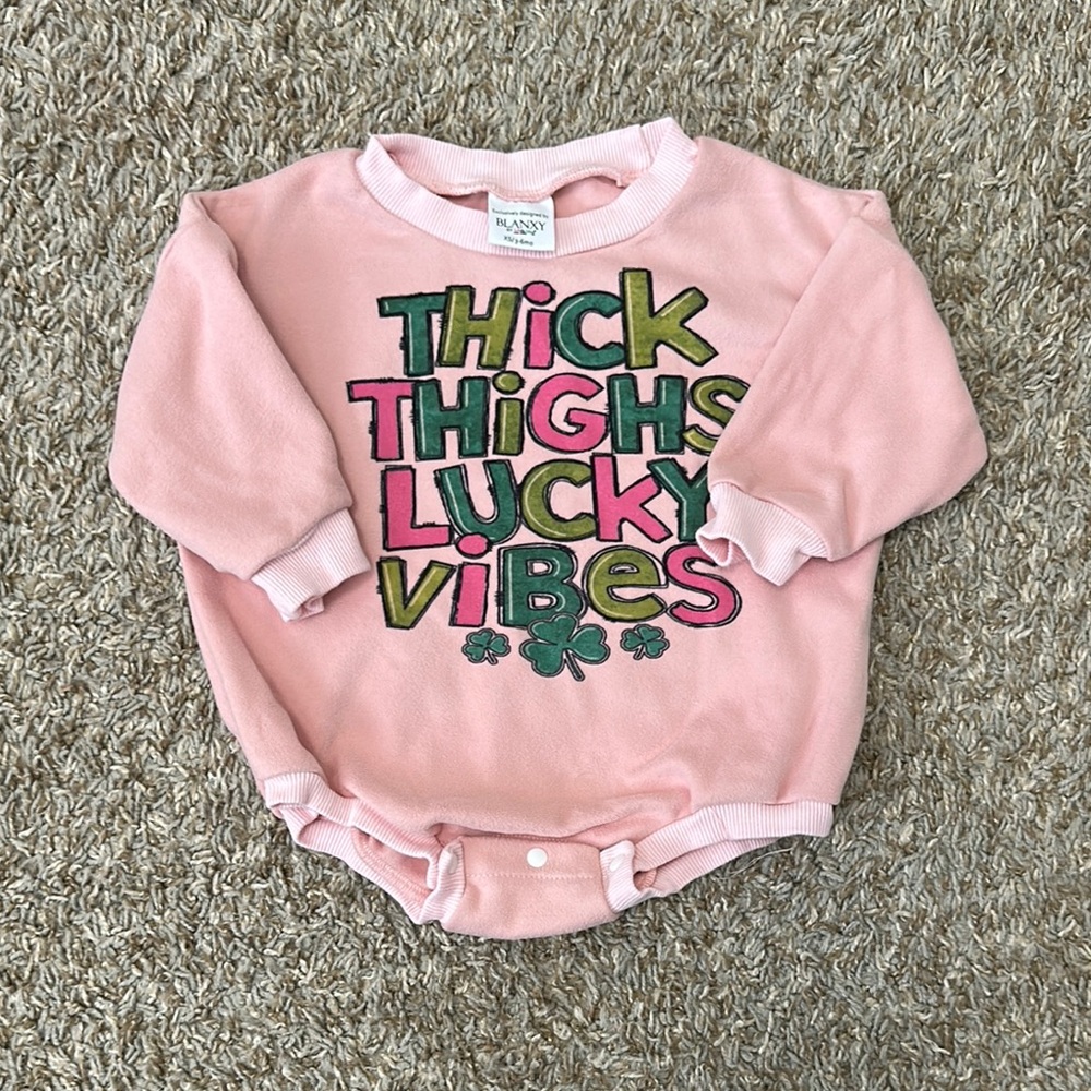 St. Patrick’s Day Bubble Onesie